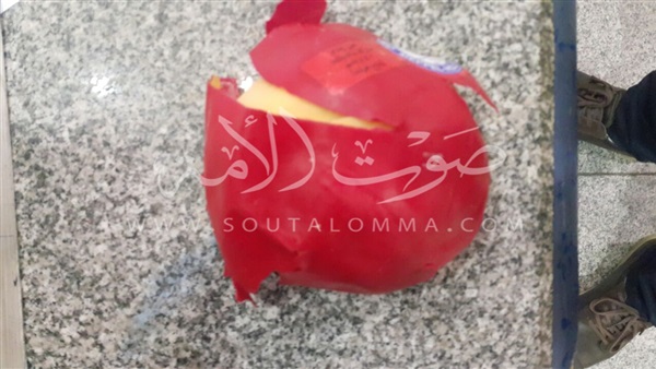 إحباط محاولة تهريب حشيش داخل «قطعة جبنة» (صور)