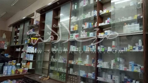 صور.. «صحة بني سويف» تداهم صيدلية تعمل بدون ترخيص‎