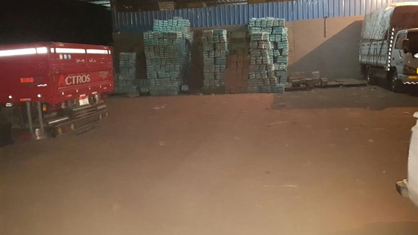 مصادرة 11 طن سكر بأحد المخازن في أجا بالمنصورة 