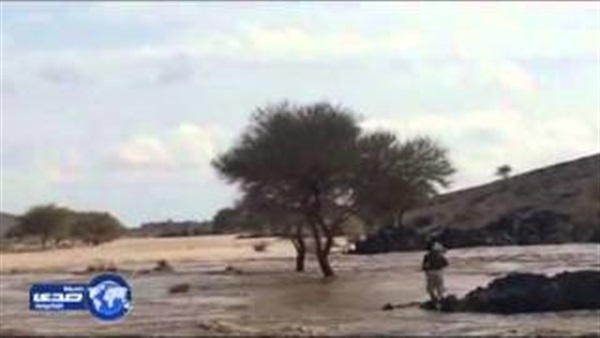 بالفيديو.. طفل ينجو من الغرق في سيول السودان بأعجوبة