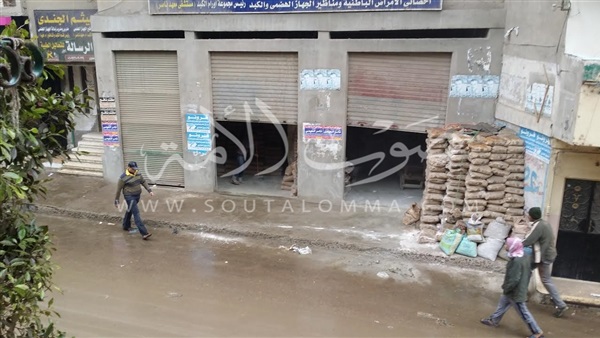 سقوط أمطار غزيرة على الشرقية 