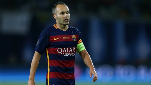 برشلونة يعلن جاهزية «إنيستا» للقاء الكلاسيكو