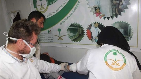 العيادات السعودية تصرف 9117 وصفة طبية للاجئي مخيم الزعتري