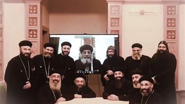 البابا تواضروس يلتقي كهنة الإمارات عبر الفيديو كونفرانس 