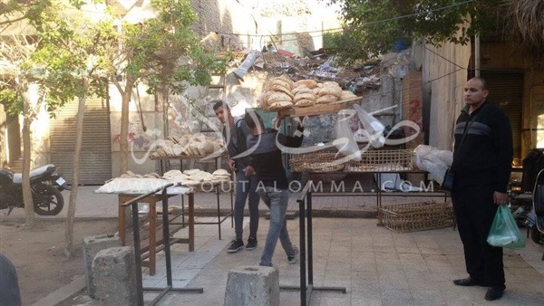 حملة مكبرة لرفع إشغالات سوق الإثنين في عابدين (صور)