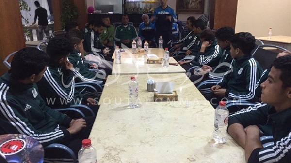 ناشئو المصري في معسكر مغلق بقرى بورسعيد السياحية