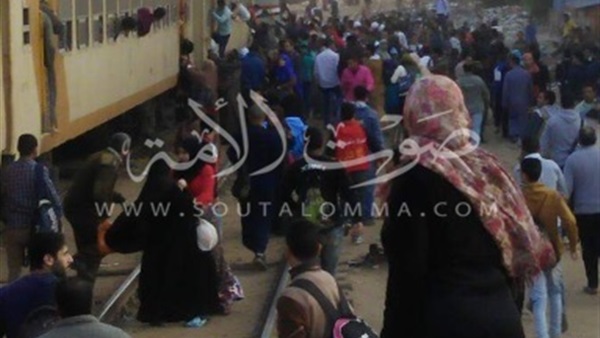 «مباحث شبين الكوم» يؤكد عدم وجود ضحايا أو مصابين لحادث القطار