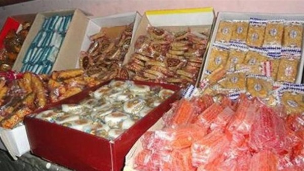 ضبط 500 كيلو حلويات المولد مجهولة الصلاحية بالبحيرة‎