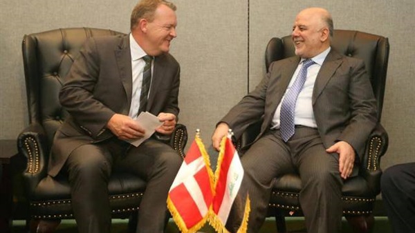 العبادي ونظيره الدنماركي يبحثان ببغداد الحرب على «داعش»
