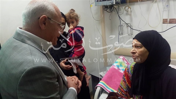 محافظ بورسعيد يتفقد مستشفيات المحافظة