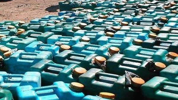 شرطة التموين تضبط 50 ألف لتر بنزين وسولار قبل بيعها بالسوق السوداء