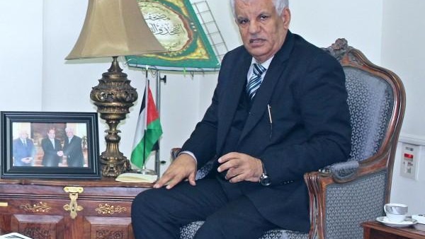 سفير فلسطين بالقاهرة: الجامعة العربية قدمت رسالة دعم لنا