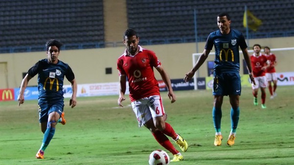 التعادل السلبي للربع الأول من مباراة الأهلي وإنبي