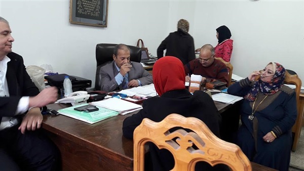 صور.. لجنة الشكاوى بـ«صحة بورسعيد» تجتمع مع مديري الإدارات الفنية