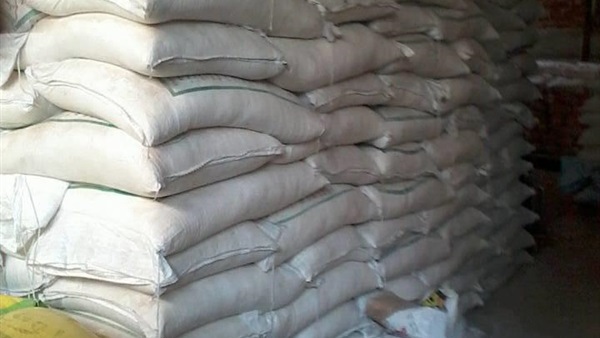 ضبط 22 طن سكر وأرز مجهولة المصدر بالإسكندرية