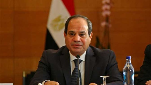 السيسي يفتتح ازدواج طريق «الشيخ فضل- رأس غارب» بالمنيا
