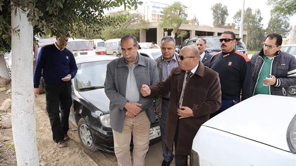إنشاء جراج معدني متعدد الطوابق أمام معهد الكبد في المنوفية‎