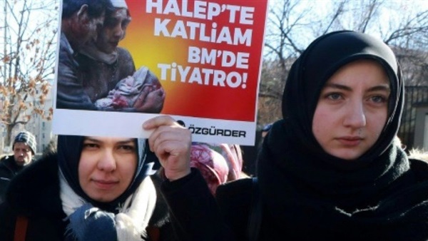 25 منظمة تدين «الإفلاس الأخلاقي للمجتمع الدولي» في حلب