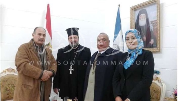 المصريين الأحرار بدمياط يعزي الكنيسة في شهداء مصر 