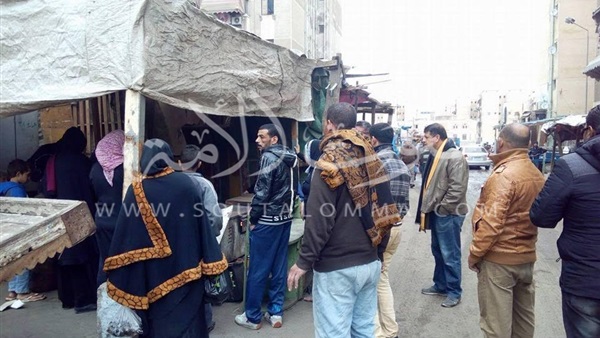 إزالة إشغالات سوق فاطمة الزهراء العشوائي ببورسعيد 