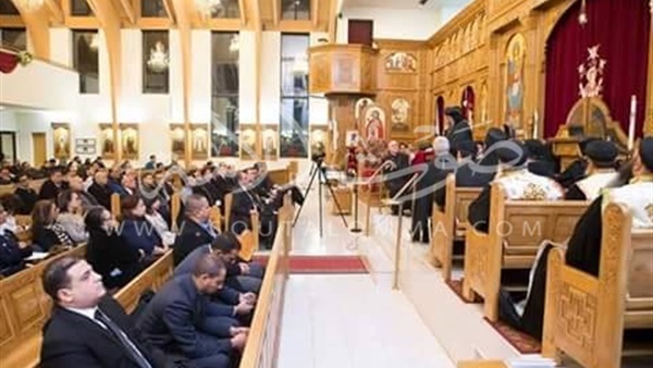 الأنبا ديفيد يترأس تأبين «شهداء البطرسية» بنيويورك