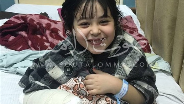 قرد ينهش يد طفلة بحديقة في الزيتون (صور)