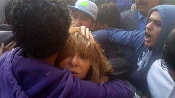 منقذ لميس الحديدي أمام الكاتدرائية يكشف تفاصيل جديدة (فيديو)