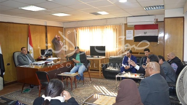 مساعد محافظ كفر الشيخ يستقبل ائتلاف مكافحة الغلاء (صور)
