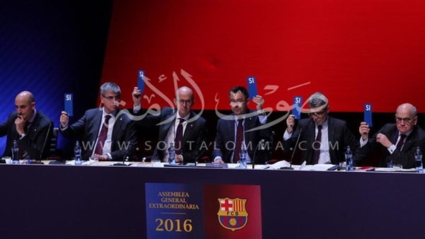 موافقة بالإجماع على «راكوتين» كراعي رسمي لبرشلونة (صور)
