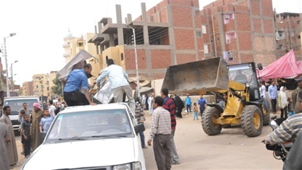 تحرير 133 محضر إشغال طريق بالقناطر الخيرية‎