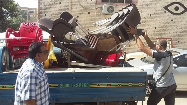 حملة مكبرة لرفع الإشغالات ببنها‎