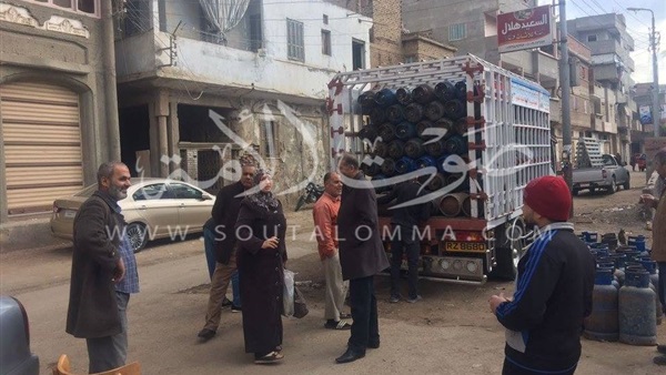 تموين دمياط يطرح 100 اسطوانة غاز بمنافذ قرى المحافظة‎