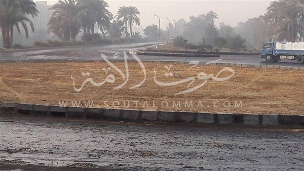 المنيا تبدأ في أعمال رصف مدخل «مطاي»