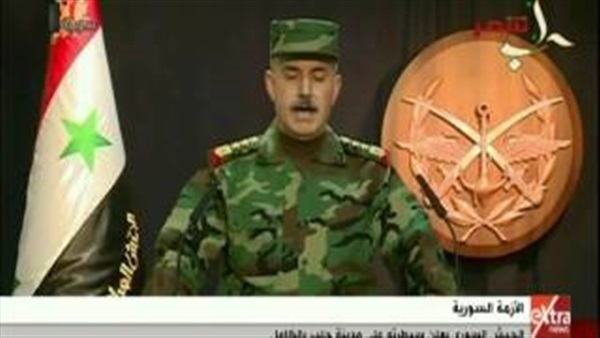 الجيش السوري يعلن سيطرته على «حلب» (فيديو)