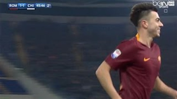 «روما» يخطف التعادل أمام «كييفو» بالشوط الأول (فيديو)