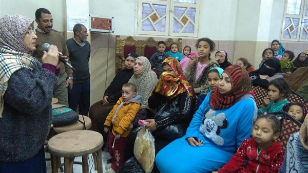 الكشف على 1020 مريض بقافلة طبية في الفيوم