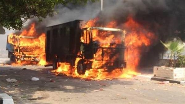السبت.. محاكمة 26 متهما في «حرق قسم شرطة المنيب»