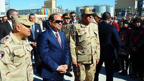 «السيسي»: شركات وطنية تسيطر على «المياه»