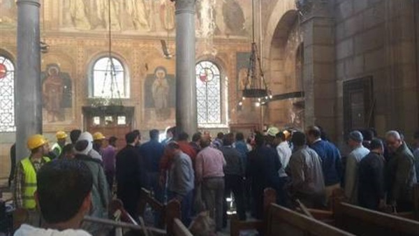 «الصحة»: ارتفاع شهداء حادث الكنيسة البطرسية إلى 27