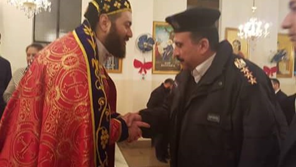 احتفال كنيسة السريان الأرثوذكس بغمرة بعيد الميلاد المجيد (صور)