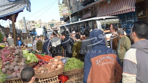 حملة مكبرة لرفع إشغالات الباعة الجائلين في مطوبس‎