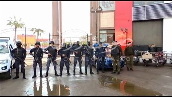تكثيف أمني بمحيط الكنائس والمنشأت في كفر الشيخ (صور)