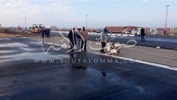 «الشربيني» استمرار العمل بمحيط كوبري الرسوة تمهيدا لافتتاحه 
