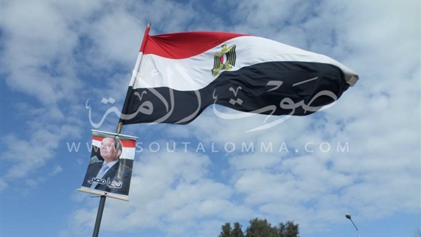 شوارع حي الضواحي في بورسعيد تستقبل «السيسي» بالأعلام (صور)