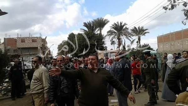 إزالة 148حالة تعد على محيط مصرف ببني سويف ‎ 