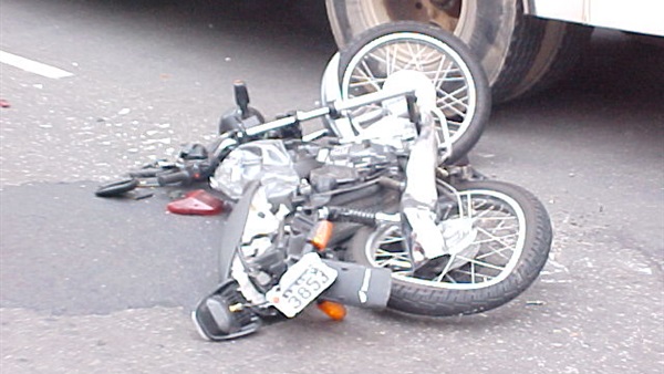 إصابة طفل فى حادث دراجة بخارية بطما 