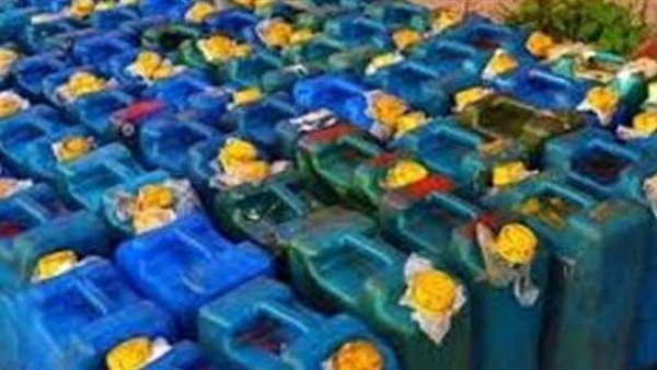 ضبط 8 آلاف لتر سولار مدعم قبل تهريبه للسوق السوداء بالعين السخنة