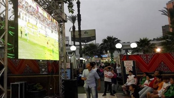 الزمالك يجهز شاشات عرض لمتابعة القمة