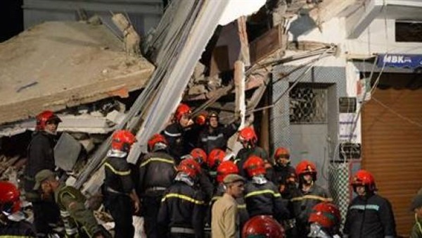 مصرع شخصين وإصابة 3 آخرين إثر انهيار منزل بالدقهلية (فيديو)