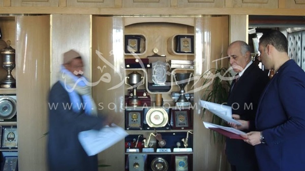 تكريم أفراد وخفراء خدمة تأمين كنيسة القديسة دميانة بالمنيا (صور)